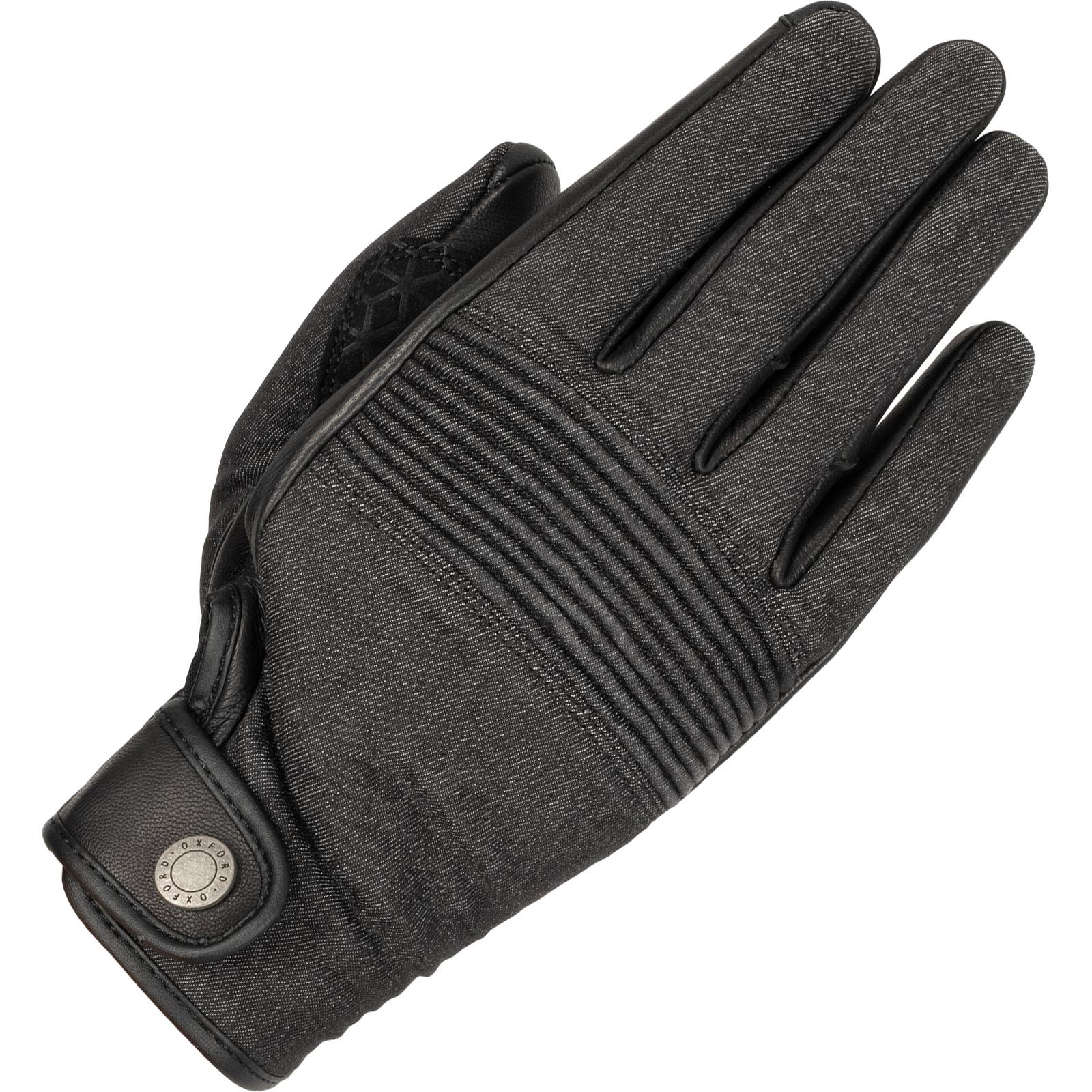 GW233402XS - Oxford Kickback Ladies Motorcycle Gloves XS Charcoal Grey