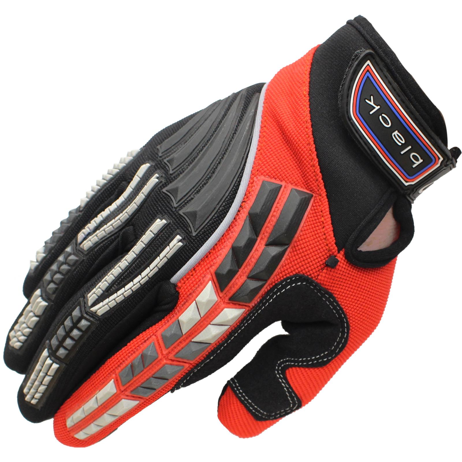 5233-0201 - Black Claw Kids Motocross Gloves 3XS Red