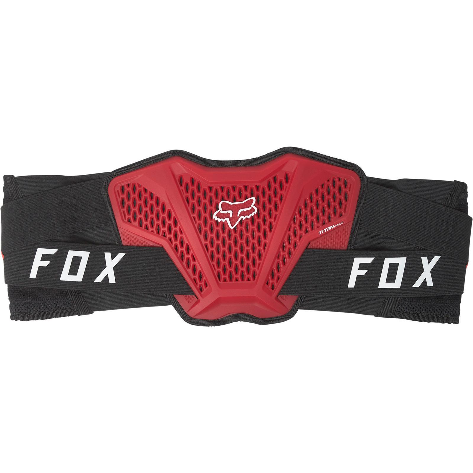 28374-001-2X/3X - Fox Racing Titan Race Kidney Belt 2XL/3XL Black