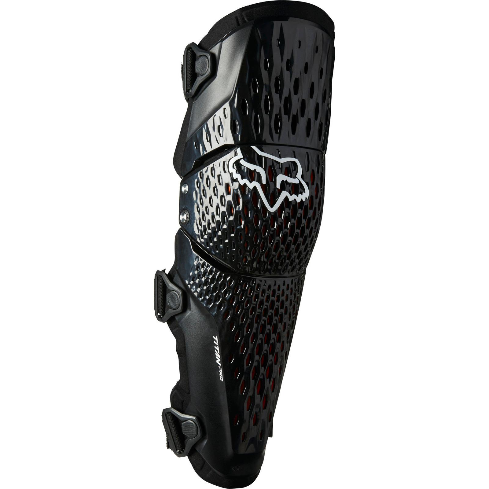 25190-001-S/M - Fox Racing Titan Pro D3O CE Knee Guards S/M Black