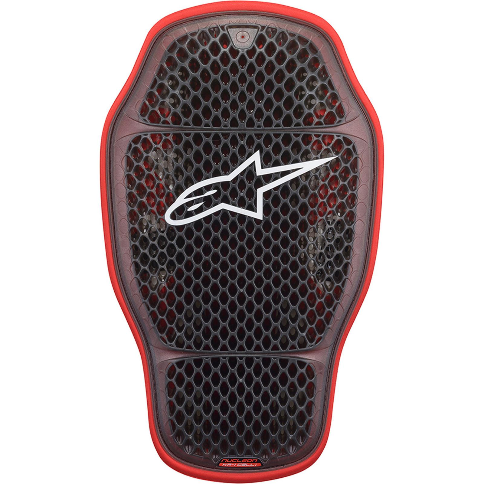 6504120 003 M - Alpinestars Nucleon KR-1 Celli Back Protector Insert M Trans Smoke Red