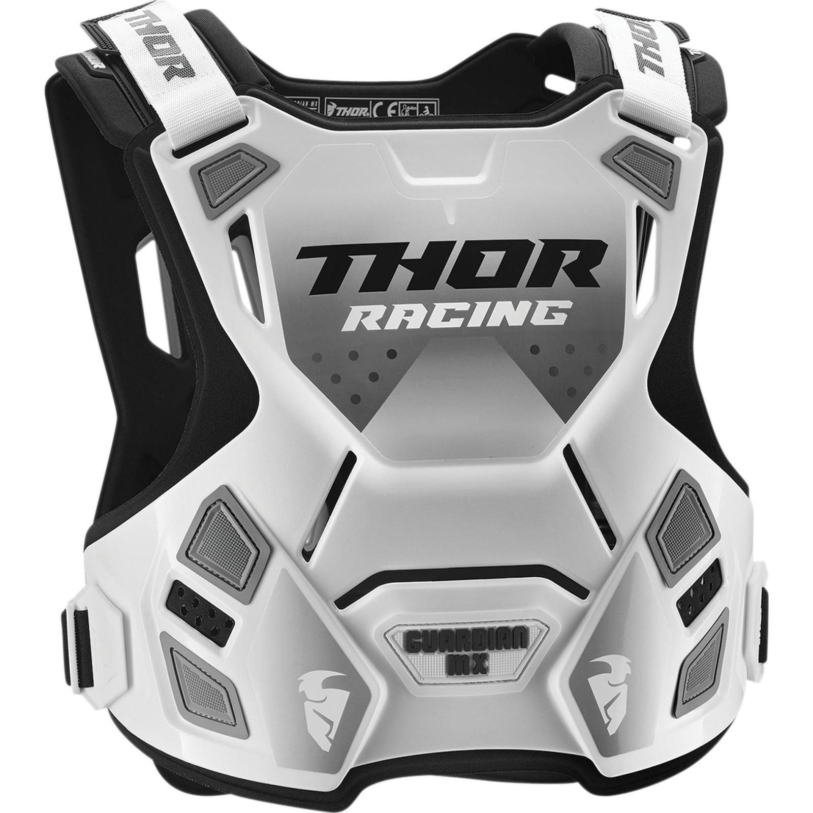 2701-0866 - Thor Guardian MX Roost Deflector M/L White Black