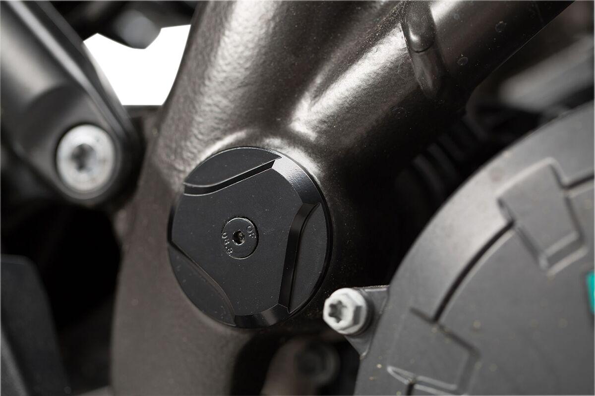 RAD.04.588.10000/B - SW Motech Frame Caps - KTM Super Adventure 1290 2015-2024 - Black