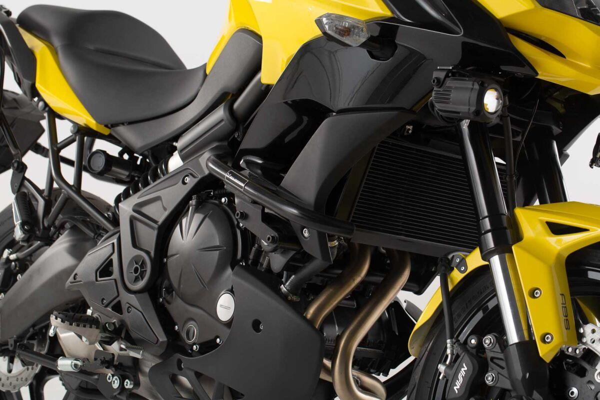 Sw Motech Black/Powder-Coated Sbl.08.518.10000/B - Crash Bars For Kawasaki Kle 650 2014-2015