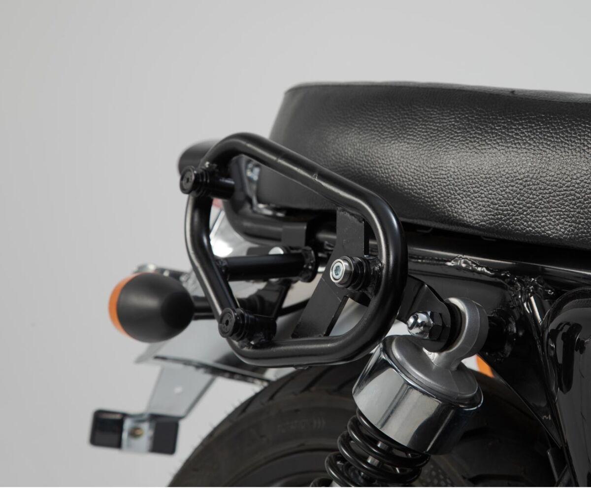 HTA.41.937.10000 - SW Motech SLC Left Side Pannier Carrier - Royal Enfield Interceptor 650 2019-2021 - Black