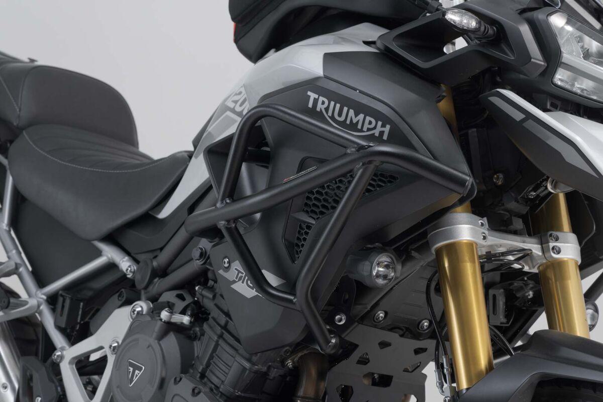 SBL.11.905.10001/B - SW Motech Upper Crash Bars - Triumph Tiger 1200 GT 2022-2024 - Black