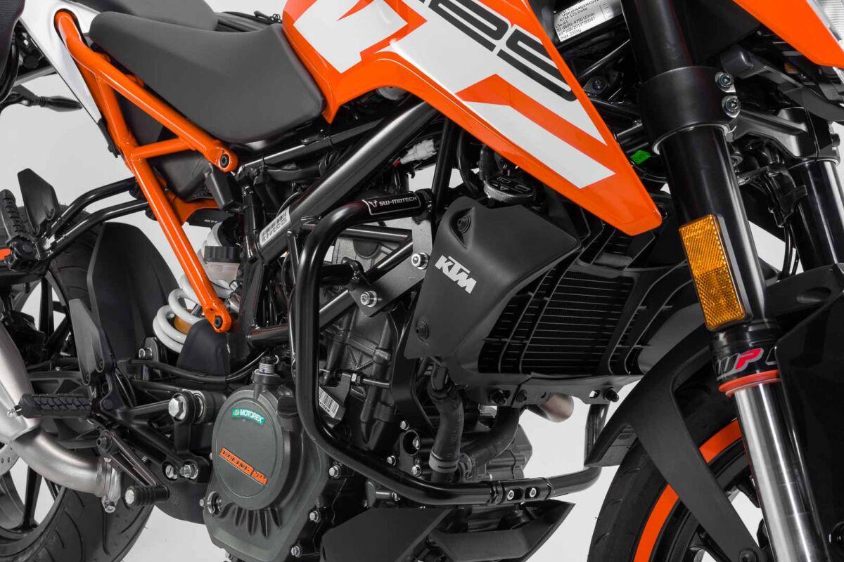 Sw Motech Black Sbl.04.214.10001/B - Crash Bars - Ktm Duke 200 2013-2014