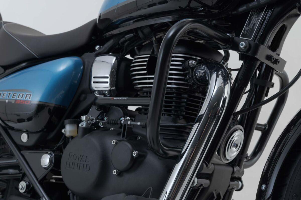 SBL.41.983.10000/B - SW Motech Crash Bars - Royal Enfield METEOR 350 2021-2022 - Black