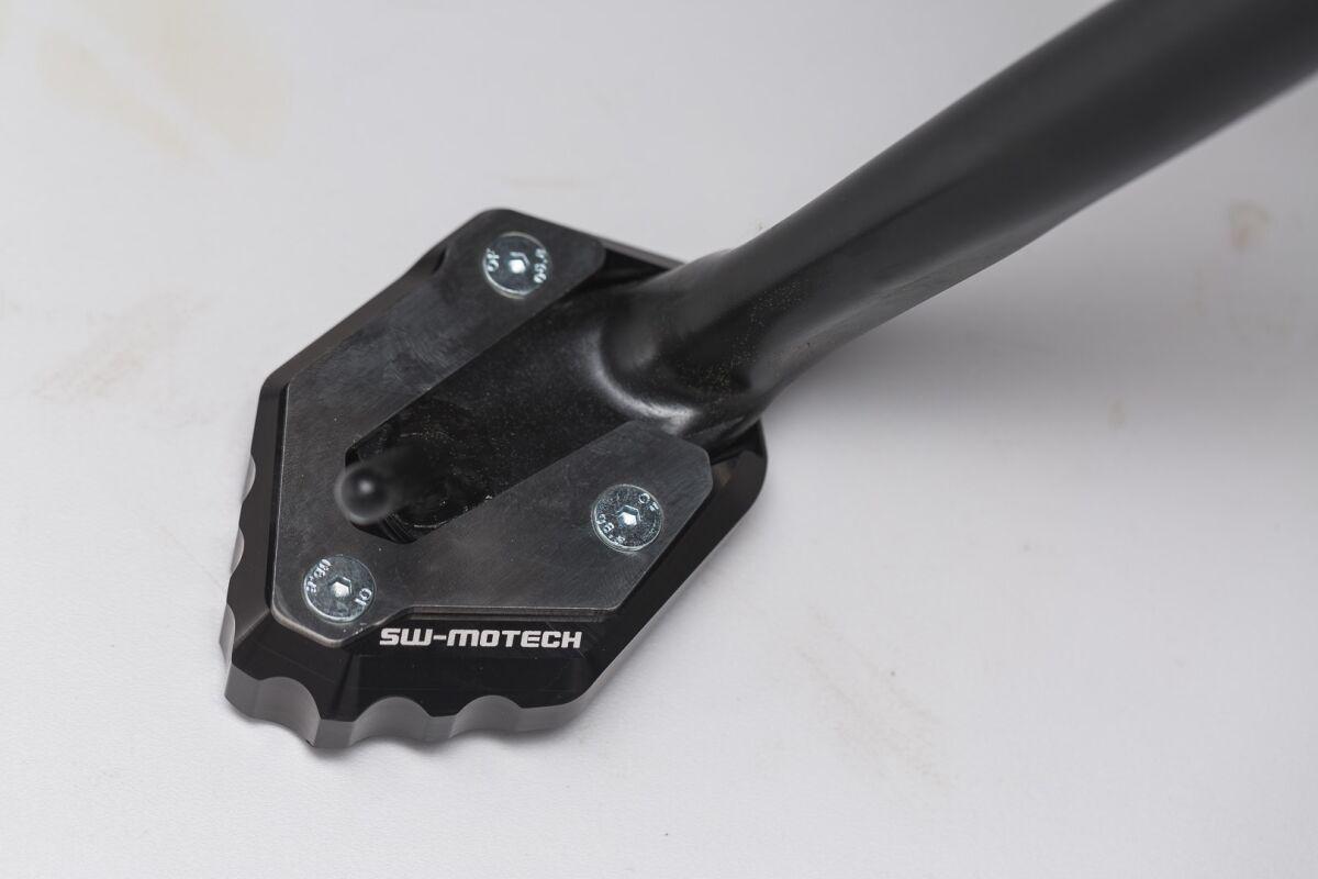 STS.06.506.10000 - SW Motech Side Stand Foot Extension - Yamaha XSR 700 2016-2024 - Anodised/Black/Silver