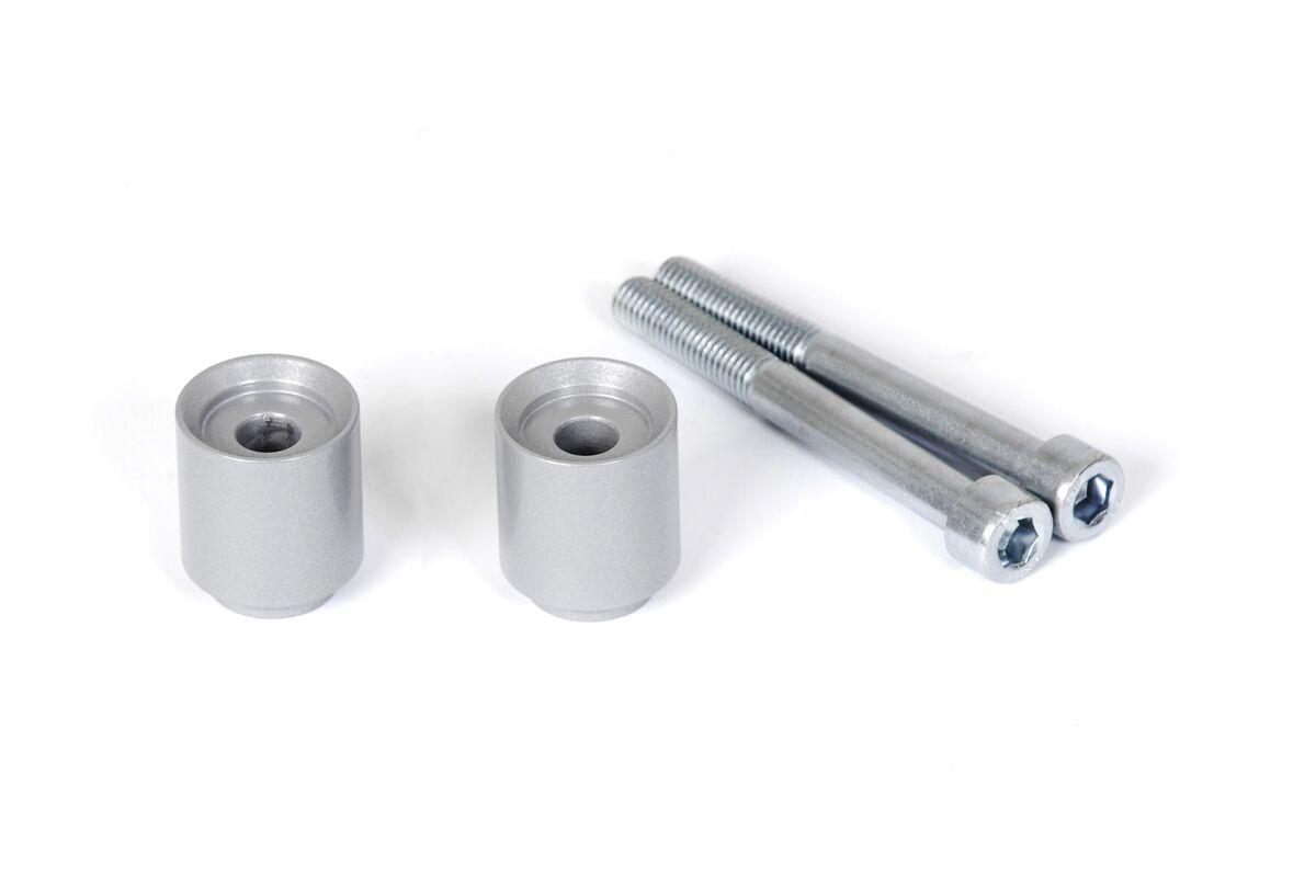 LEH.07.039.118/30/S - SW Motech 30mm Handlebar Riser - BMW F 800 GS 2008-2019 - Silver