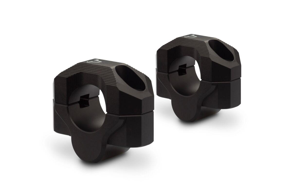 LEH.00.039.20201/B - SW Motech 1 System8mm Handlebar Riser - Triumph Speed Triple 1050 2010-2017 - Black