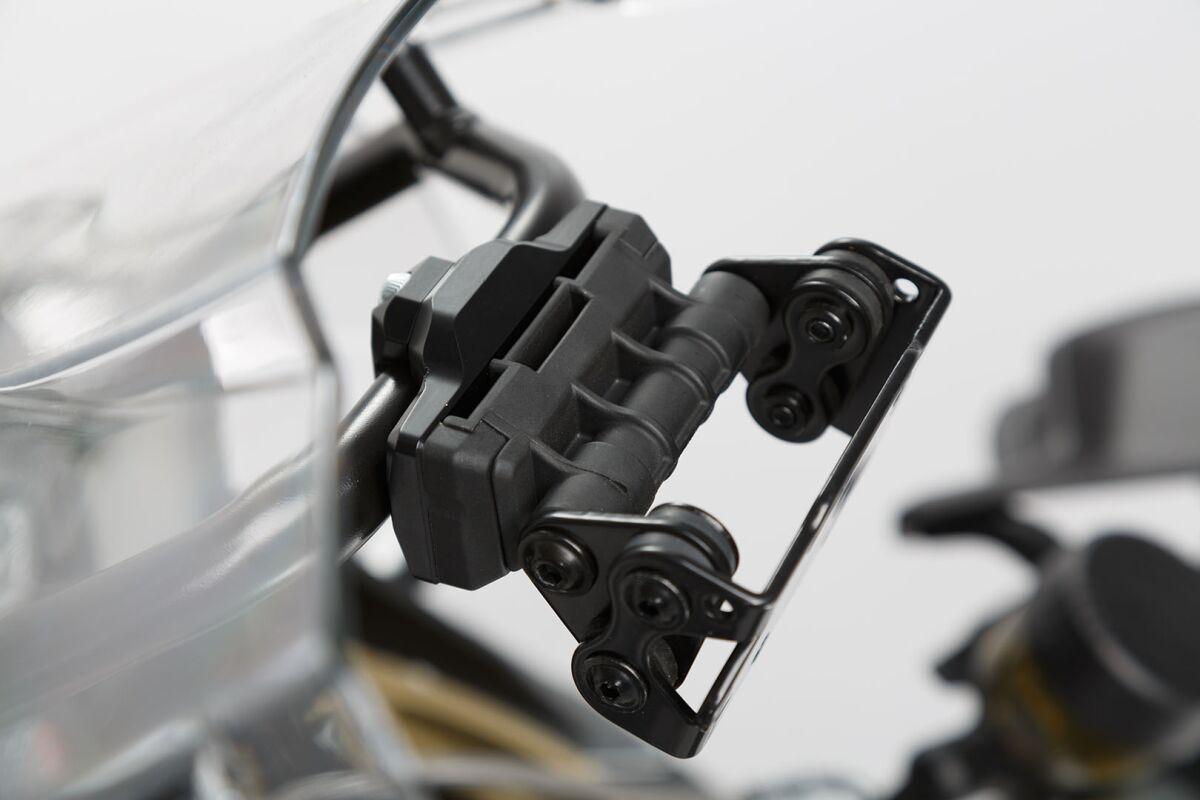 Sw Motech Black Gps.00.646.10601/B - Crossbar Gps Mount - Royal Enfield Interceptor 650 2019-2021