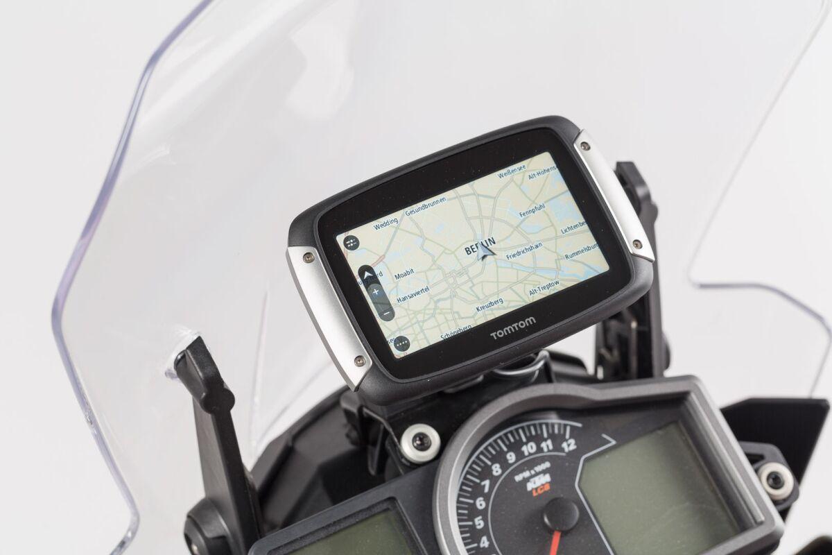 Sw Motech Black Gps.04.646.10000/B - Gps Mount For Cockpit - Ktm Adventure 1190 R 2013-2016