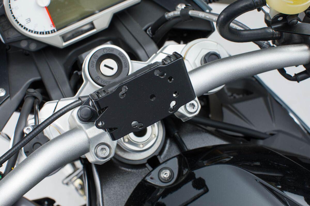 GPS.07.646.11201/B - SW Motech Handlebar GPS Mount - BMW S 1000 XR 2015-2024 - Black