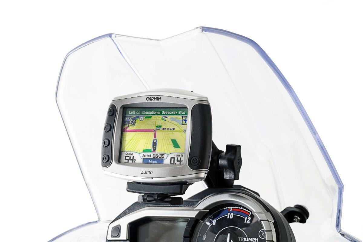 GPS.11.823.10001/B - SW Motech GPS Mount For Cockpit - Triumph Tiger 800 XRT 2015-2017 - Black