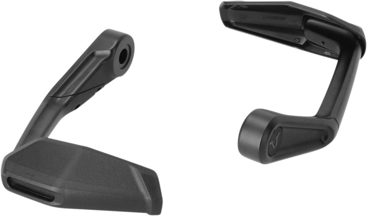 LVG.01.529.11000/B - SW Motech Lever Guards With Wind Protection - Kawasaki Z 650 2017-2024 - Anodised/Black