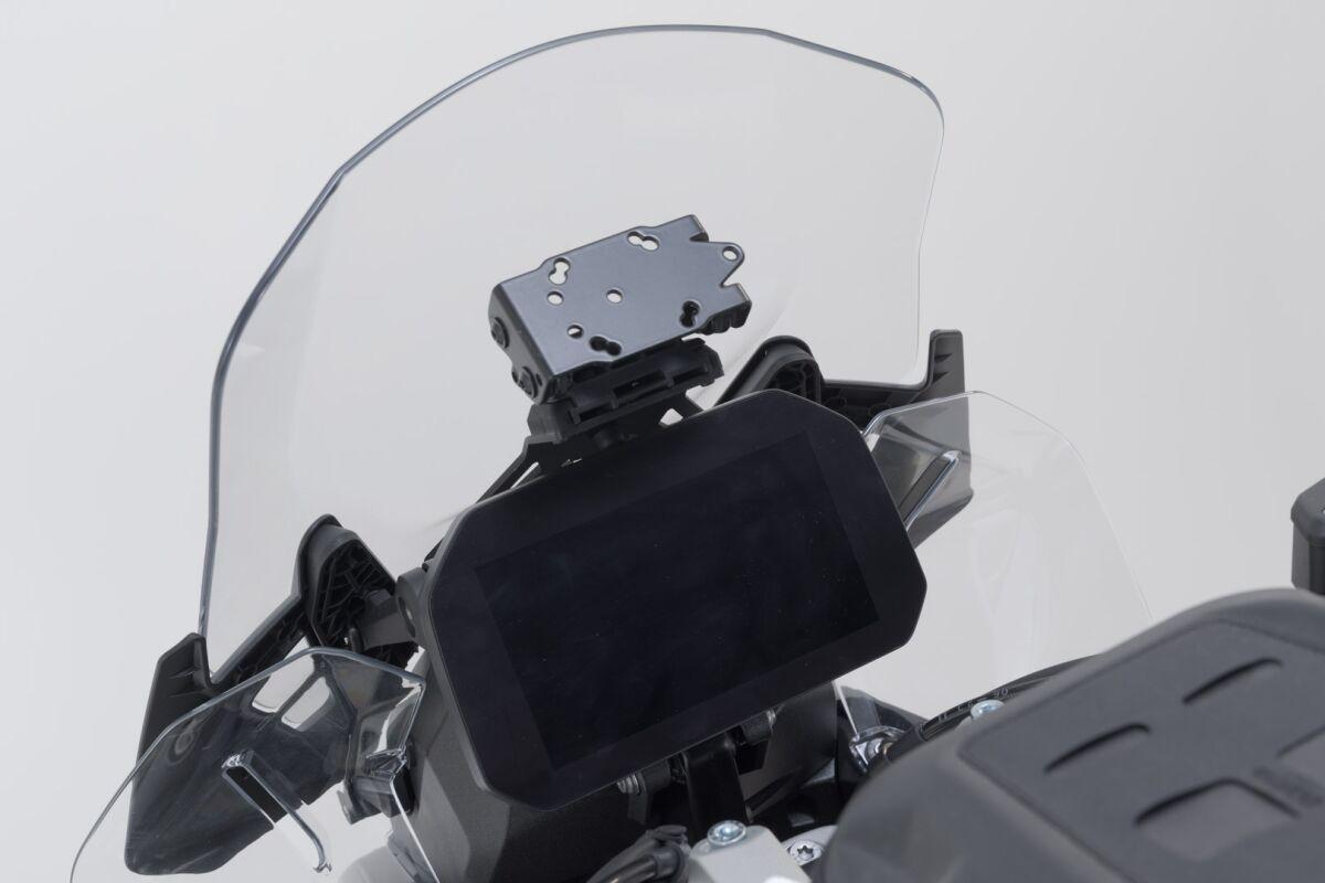 GPS.07.975.10000/B - SW Motech GPS Mount For Cockpit - BMW R 1300 GS 2024 - Black