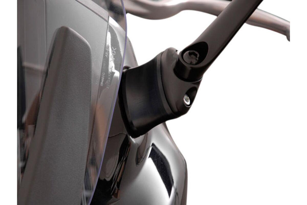 SVL.01.501.10800/B - SW Motech Mirror Extensions For Honda CBF 1000 2006-2009 - Black