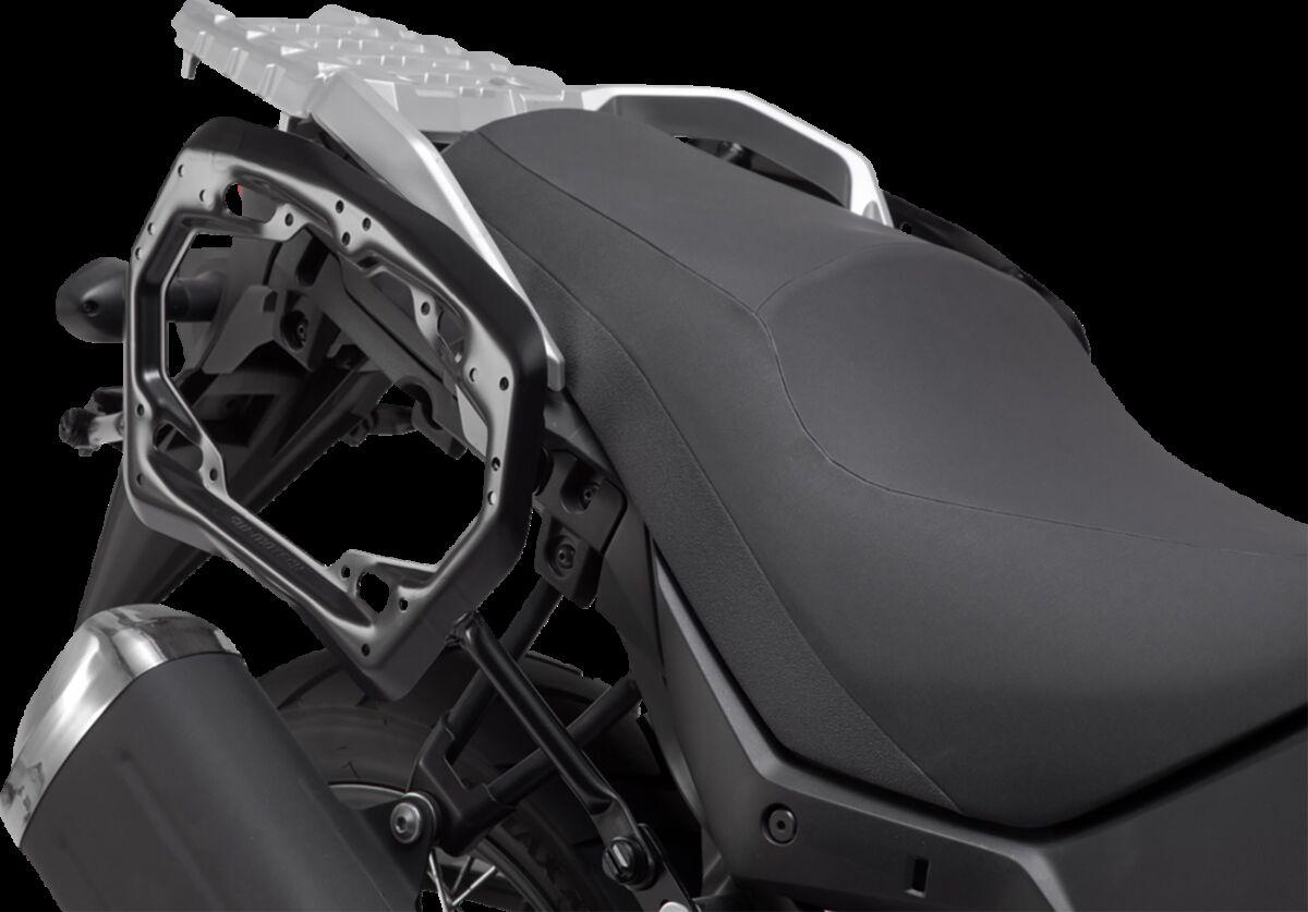 Sw Motech Black Kft.05.876.30000/B - Pro Side Pannier Carriers - Suzuki Dl 650 2016-2024