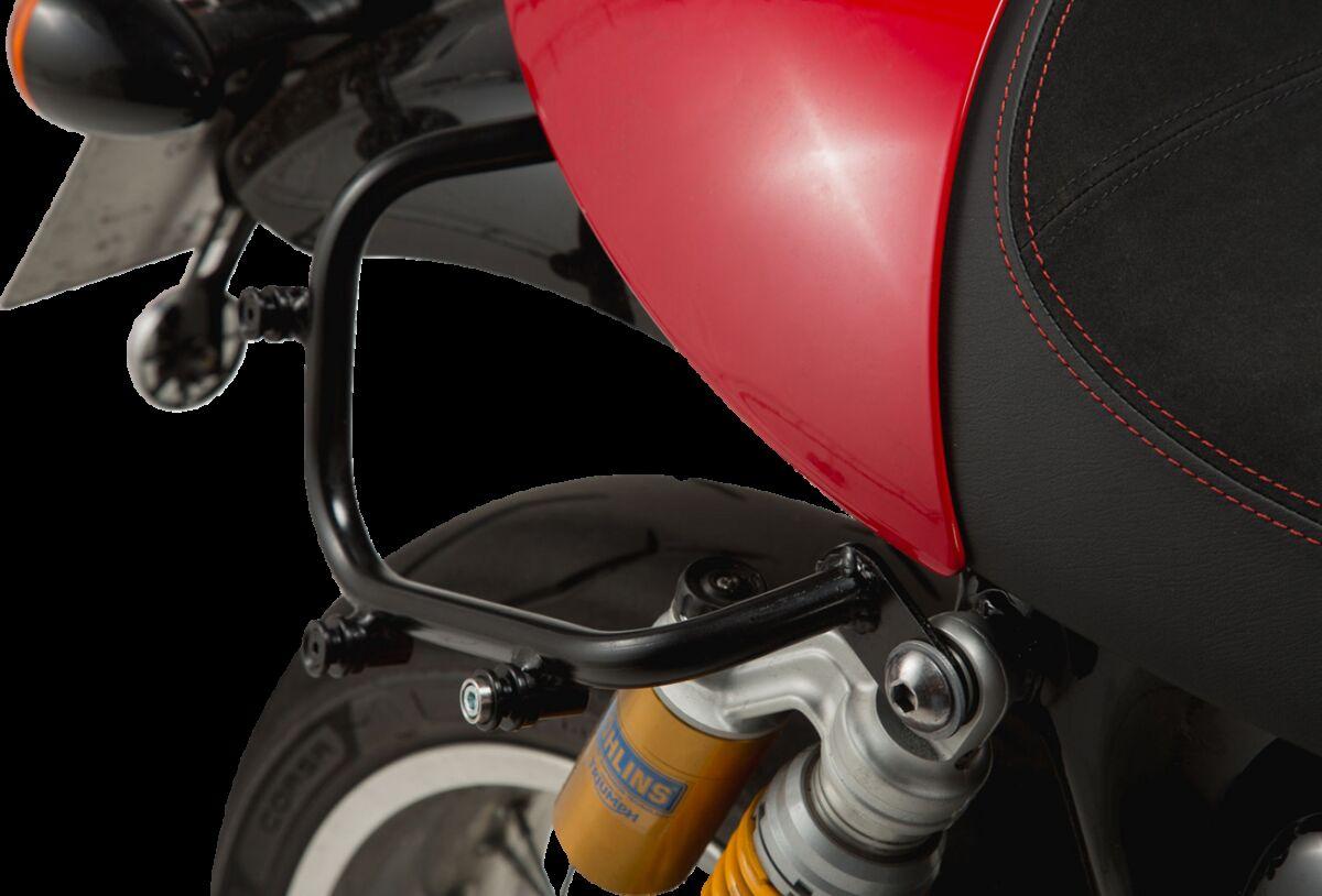 Sw Motech Black Hta.11.795.10000 - Slc Left Side Pannier Carrier - Triumph Thruxton 1200 R 2016-2020