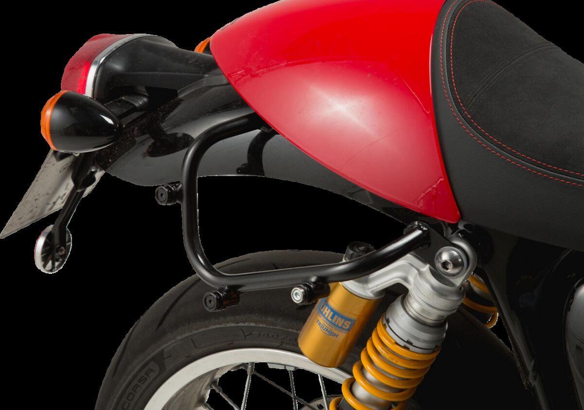 Sw Motech Black Hta.11.795.11000 - Slc Right Side Pannier Carrier - Triumph Thruxton 1200 Tfc 2019-2020