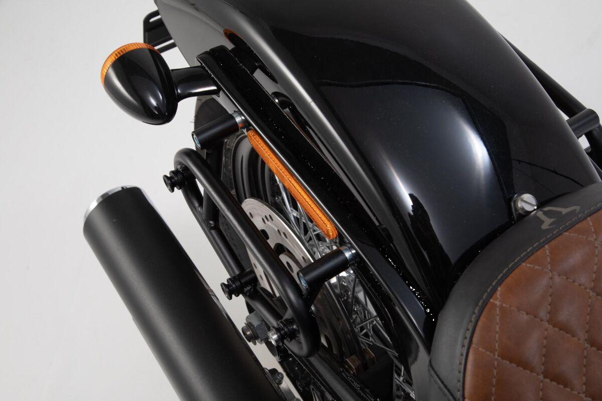 Sw Motech Black Hta.18.899.11000 - Slc Right Side Pannier Carrier - Harley Davidson Fxst 1750 2020-2024