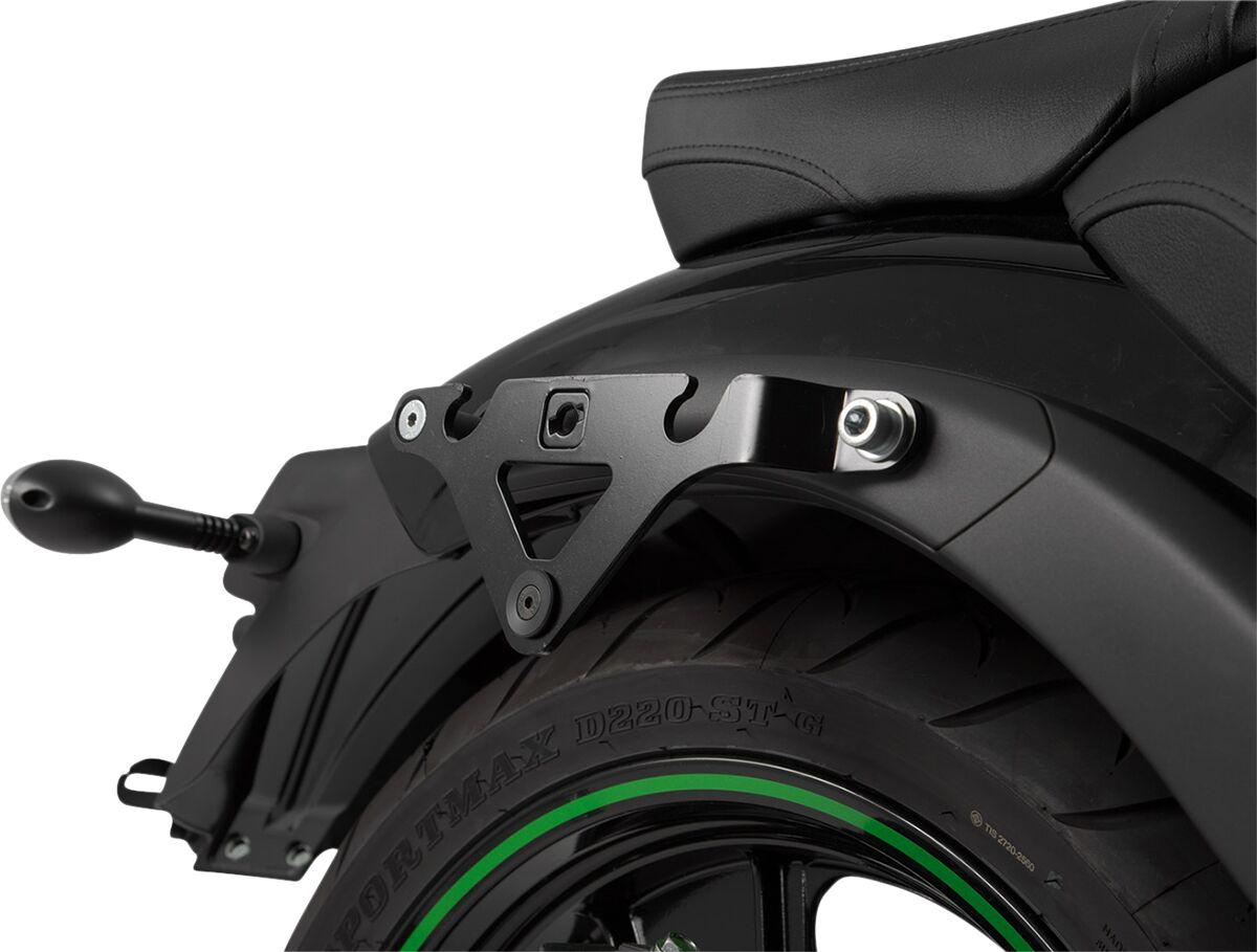 HTA.08.682.11000 - SW Motech SLH Side Pannier Carrier For Kawasaki EN 650 2015-2016 Right - Black