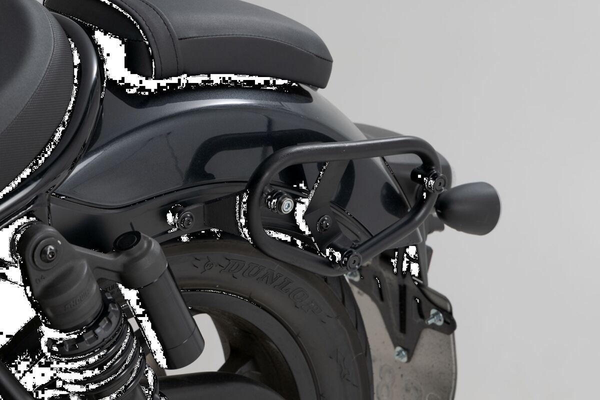 HTA.01.843.10000 - SW Motech SLC Left Side Pannier Carrier - Honda CMX 1100 2021-2024 - Black