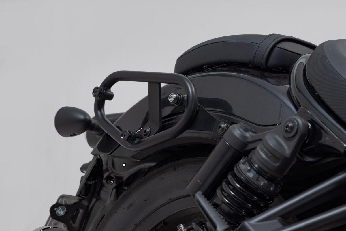 HTA.01.843.11000 - SW Motech SLC Right Side Pannier Carrier - Honda CMX 1100 2021-2024 - Black