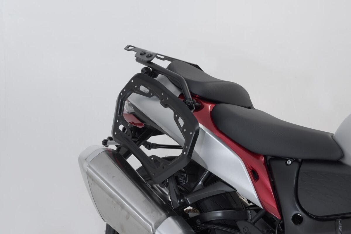 KFT.05.987.30000/B - SW Motech Pro Side Pannier Carriers - Suzuki GSX1300R Hayabusa 2020-2024 - Black