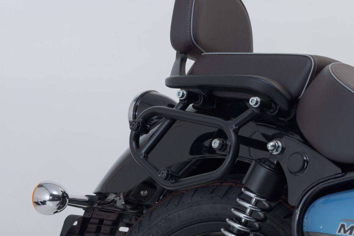 HTA.41.983.11000 - SW Motech SLC Right Side Pannier Carrier - Royal Enfield Meteor 350 2021-2022 - Black