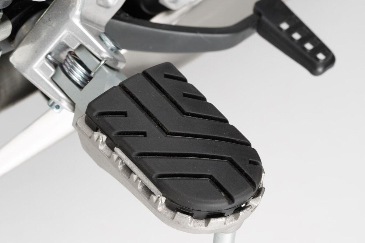 FRS.01.011.10500/S - SW Motech ION Footpegs - Honda NT 1100 2022-2024 - Black/Silver