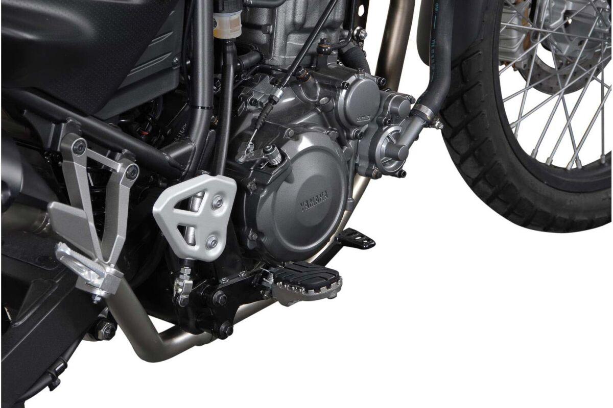 FRS.06.011.10101/S - SW Motech ION Footpegs For Yamaha XT 1200 Z Super Tenere 2016-2020 - Black/Silver