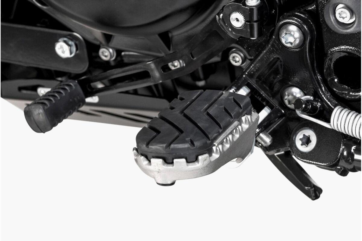 FRS.07.011.10101/S - SW Motech ION Footpegs - BMW F 800 GS 2008-2019 - Black/Silver
