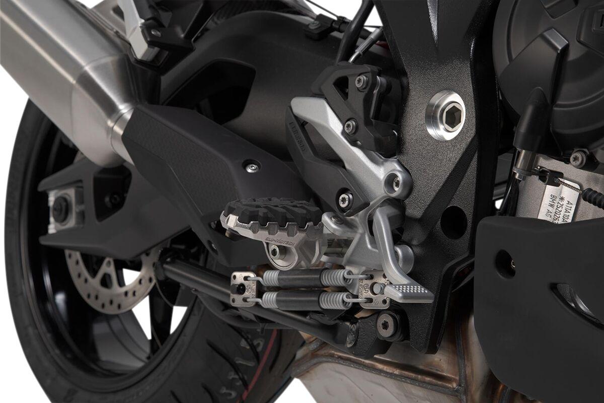 Sw Motech Black Frs.08.112.10102 - Evolution Footpegs - Kawasaki Z 900 Rs 2022-2024 - /Silver