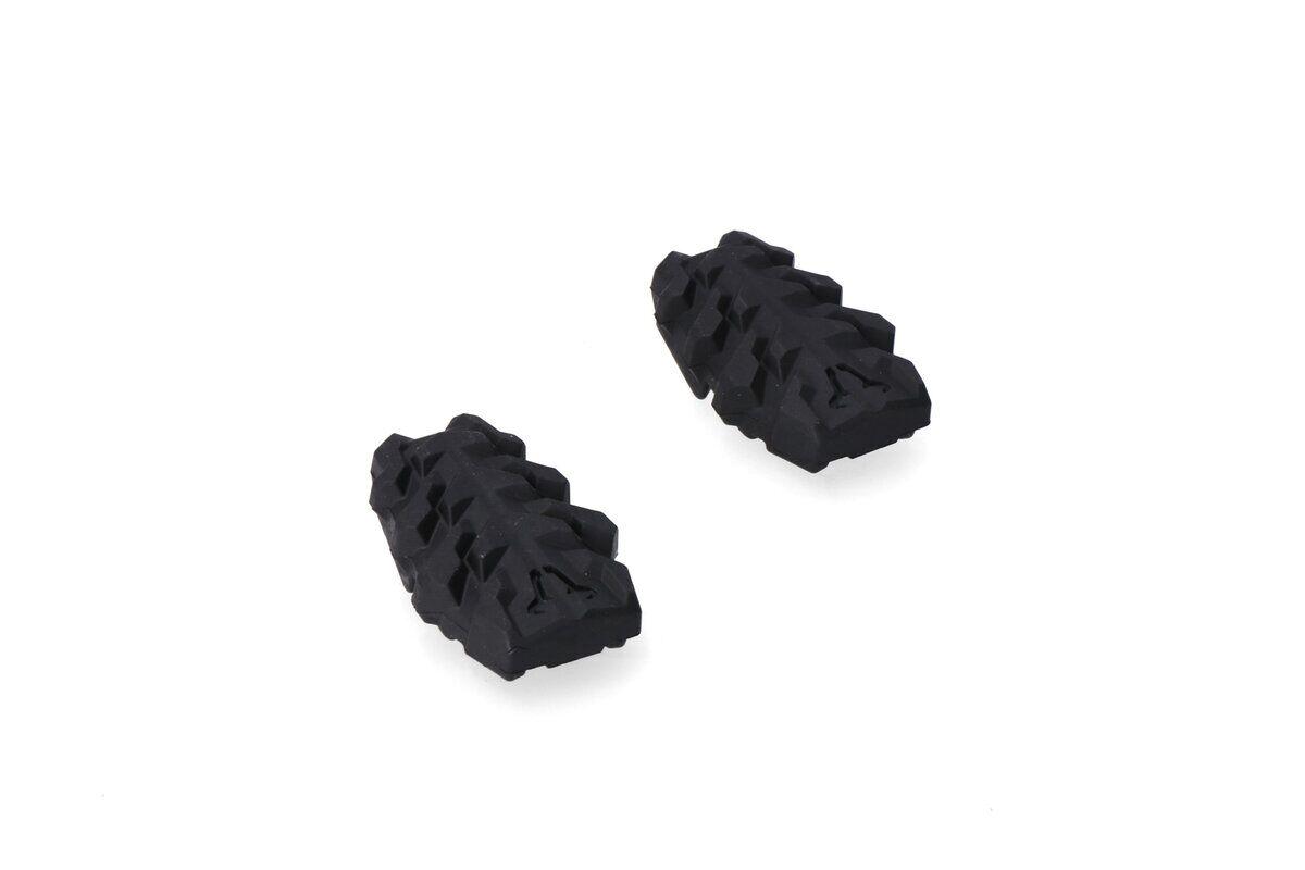 FRS.00.112.10500 - SW Motech Pair Of Replacement Profile Rubbers For Evo Footrests - Black