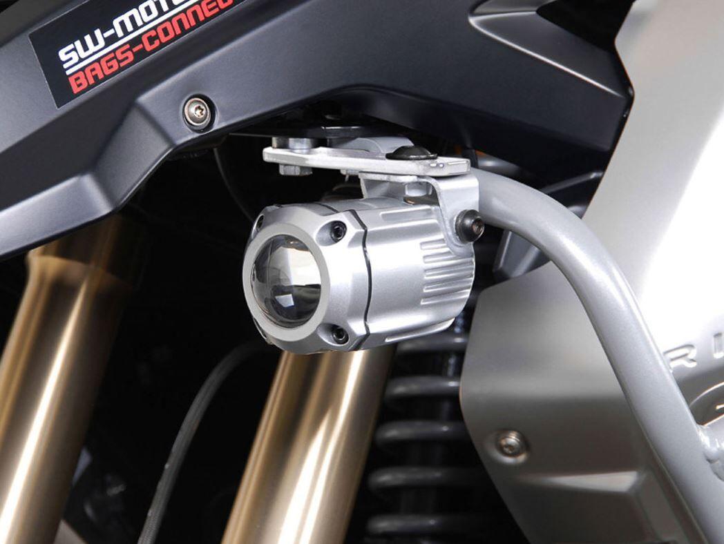 NSW.07.563.10000/S - SW Motech Light Mounting Kit For BMW R 1200 GS 2008-2012 Front - Black Clear