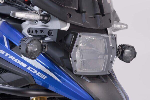 NSW.05.936.10001/B - SW Motech Light Mounting Kit For Suzuki DL 1050 2020-2024 Front - Black