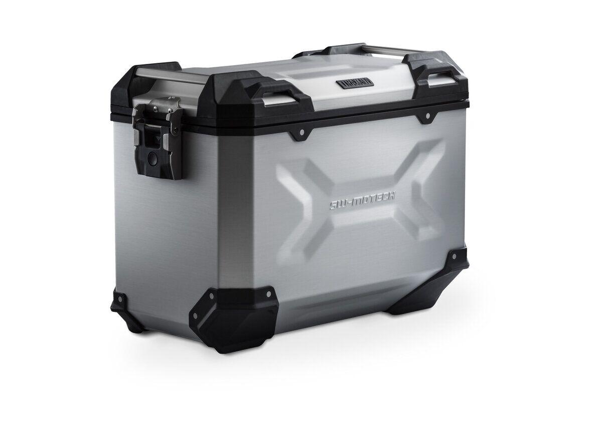 ALK.00.733.10000L/S - SW Motech TRAX Adventure Hard Pannier Case For KTM Adventure 1050 2015-2016 Left - Silver