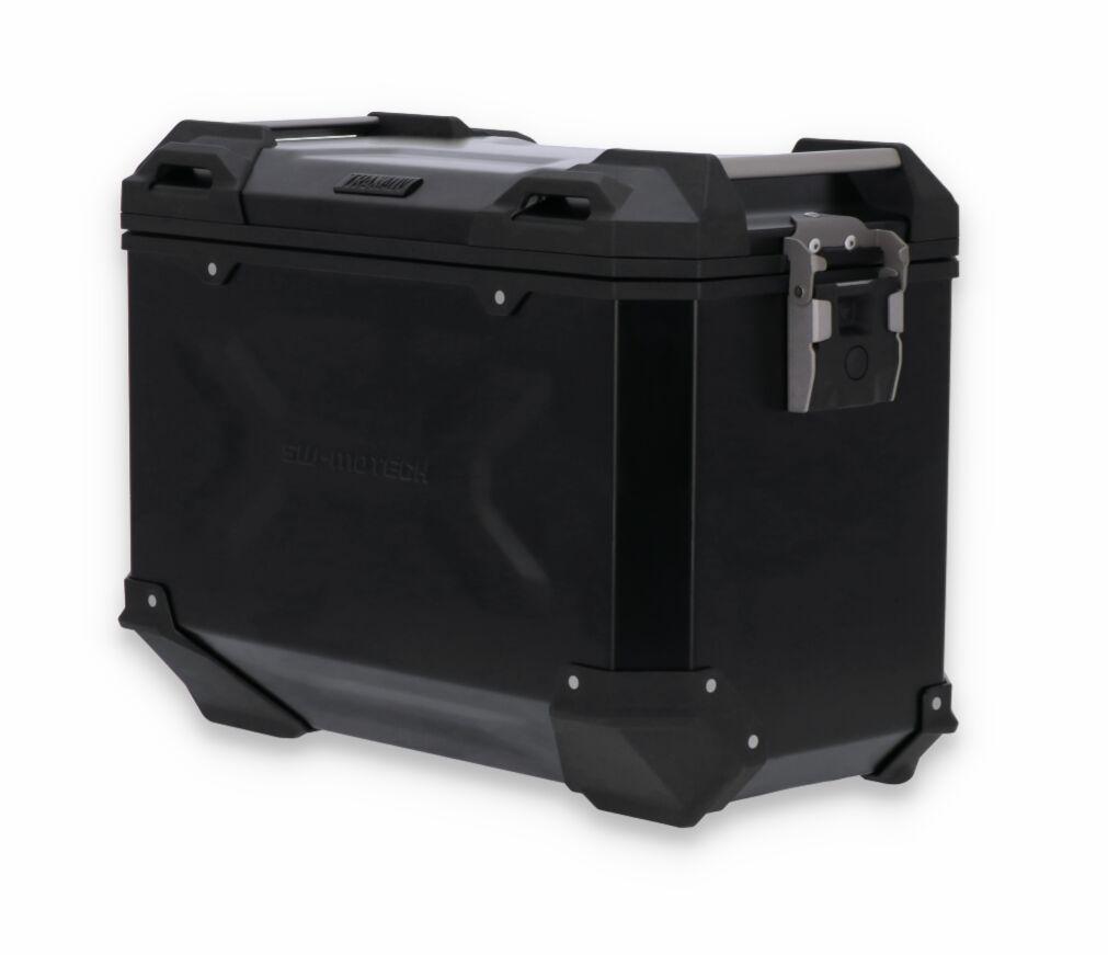 Sw Motech Anodized/Black/Powder-Coated Alk.00.733.10000r/B - Trax Adventure Hard Pannier Case For Voge Adventure 650 Dsx 2021-2024 Right