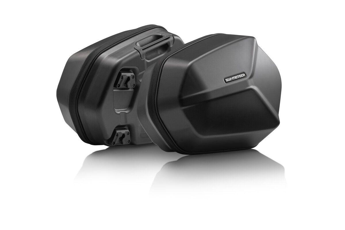CHTA0067512000B - SW Motech Aero ABS Side Case Set For KTM Adventure 1050 2015-2016 - Black