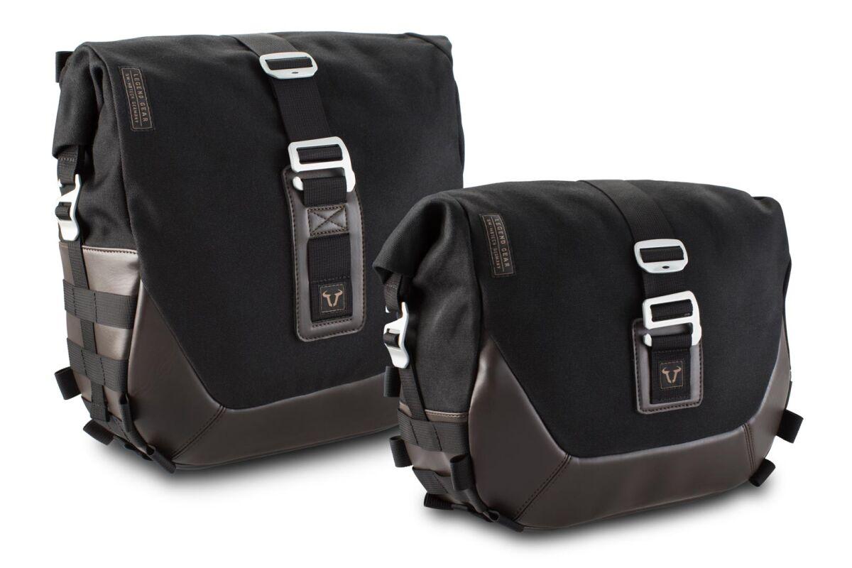 BC.HTA.18.899.20000 - SW Motech Legend Side Pannier Bag System Lc - Harley Davidson FXST 1750 2020-2024 - Black