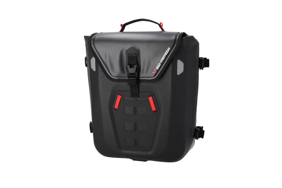 BC.SYS.00.005.12000R - SW Motech SysBag WP M with Adapter Plate For Husqvarna 701 Enduro 2016-2024 Right - Black
