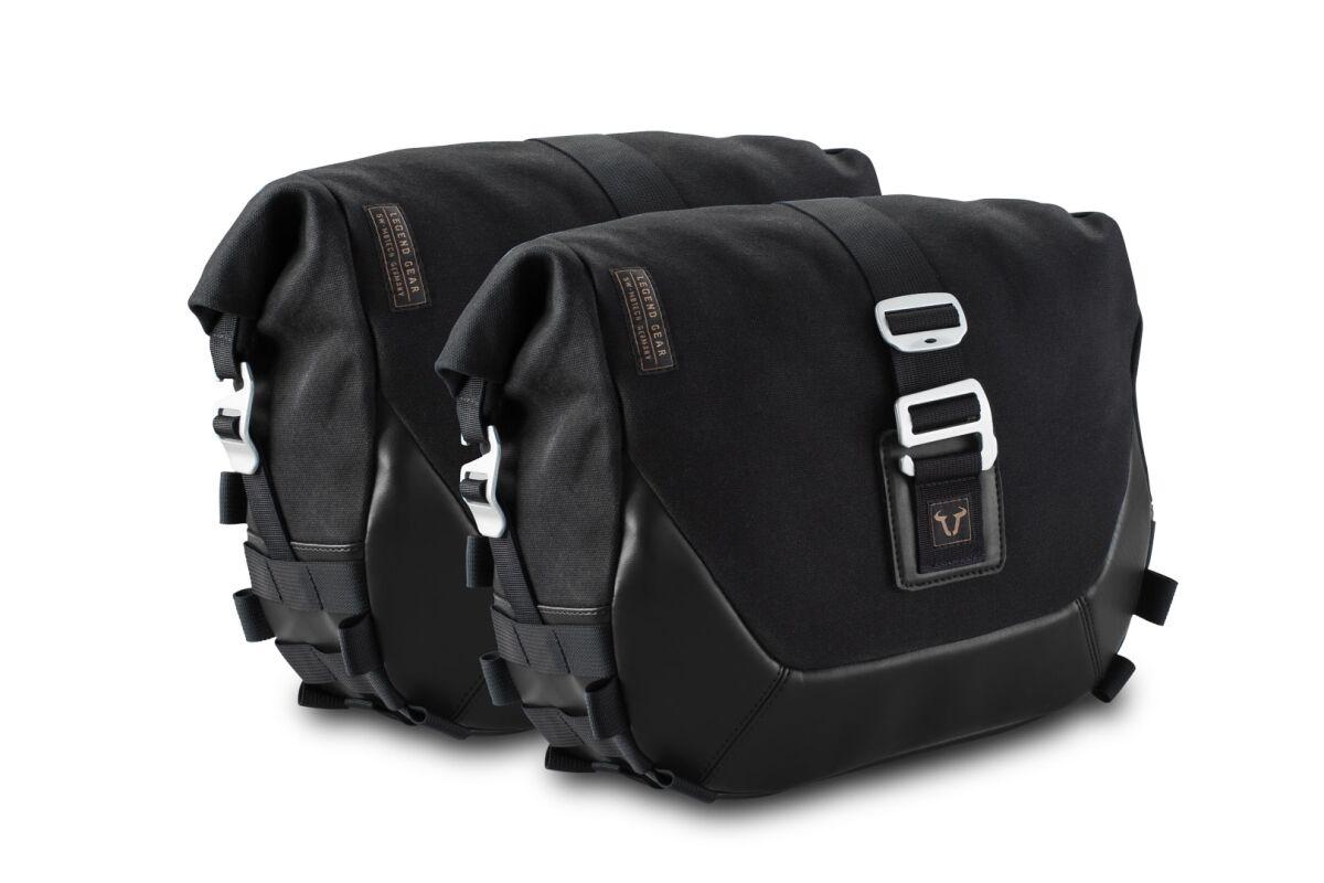 BC.HTA.11.667.20102 - SW Motech Legend Gear Side Pannier Bag Set For Triumph Speed Twin 900 2016-2024 - Black
