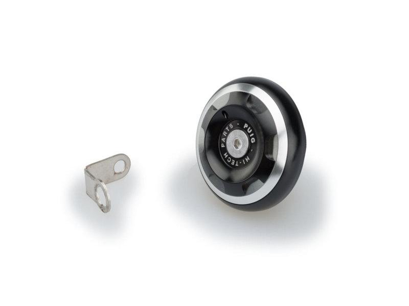 20341P - Puig Engine Oil Filler Cap For Yamaha FZ 750 1987-1994 - Silver