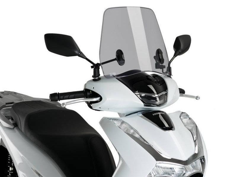 20363H - Puig Traffic Screen For Honda SH125i 4T E5 2021-2025 - Light Smoke