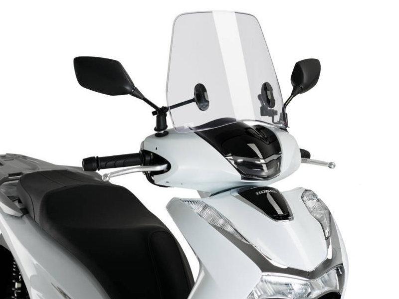20363W - Puig Traffic Screen For Honda SH125i 4T E5 2021-2025 - Clear