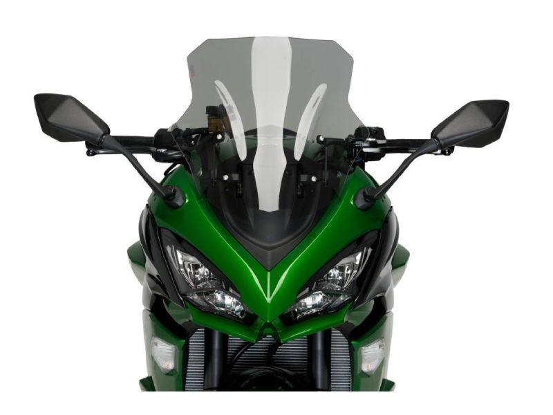 20471N - Puig Racing Screen For Kawasaki Ninja 1000 SX 2020-2024 - Black