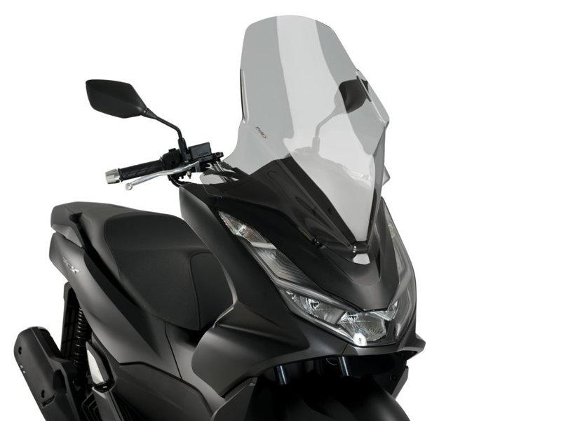 Puig Light Smoke 20637H - V-Tech Line Touring Screen For Honda Pcx 125 2021-2024
