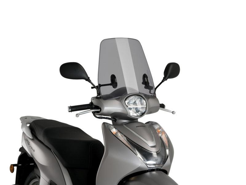 20735H - Puig Urban Screen For Honda SH125 Mode 2021-2025 - Light Smoke